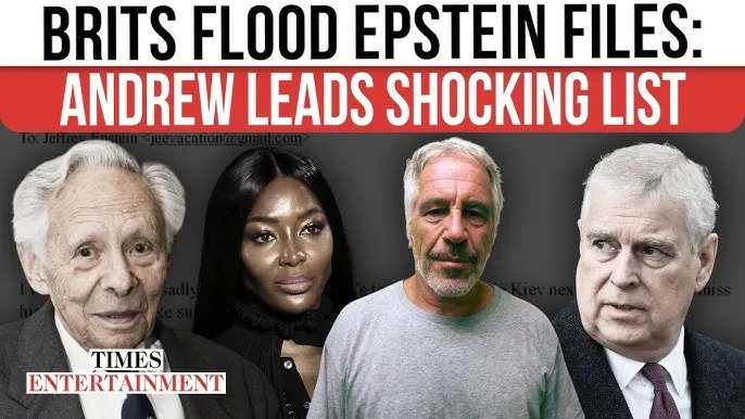 Shocking Big Names Revealed in the Epstein Files